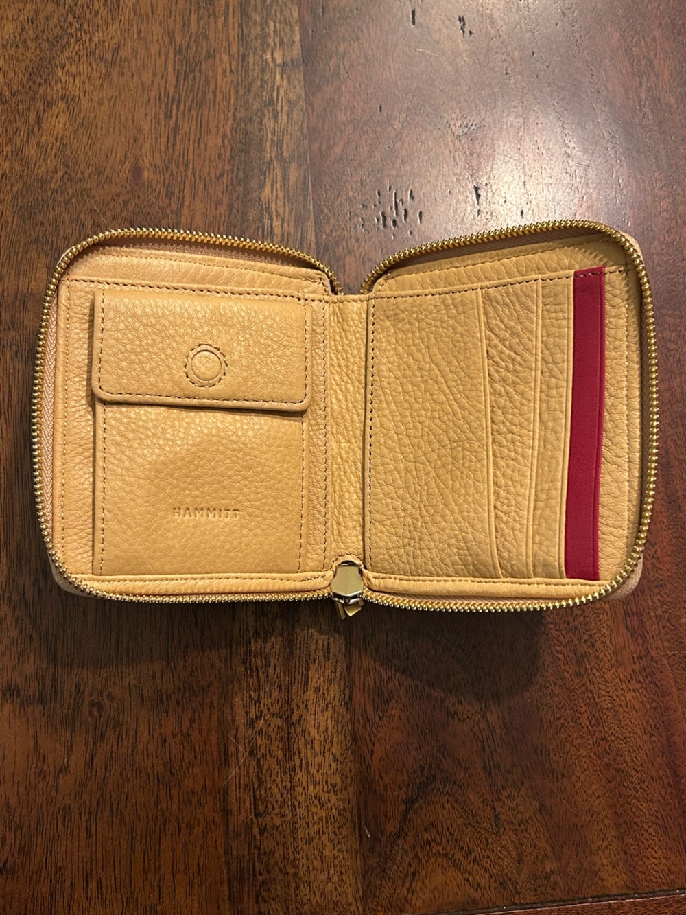 Hammitt Five North Wallet — Biscotti Tan & Gold Hardware — New Without Tags - Picture 5 of 11